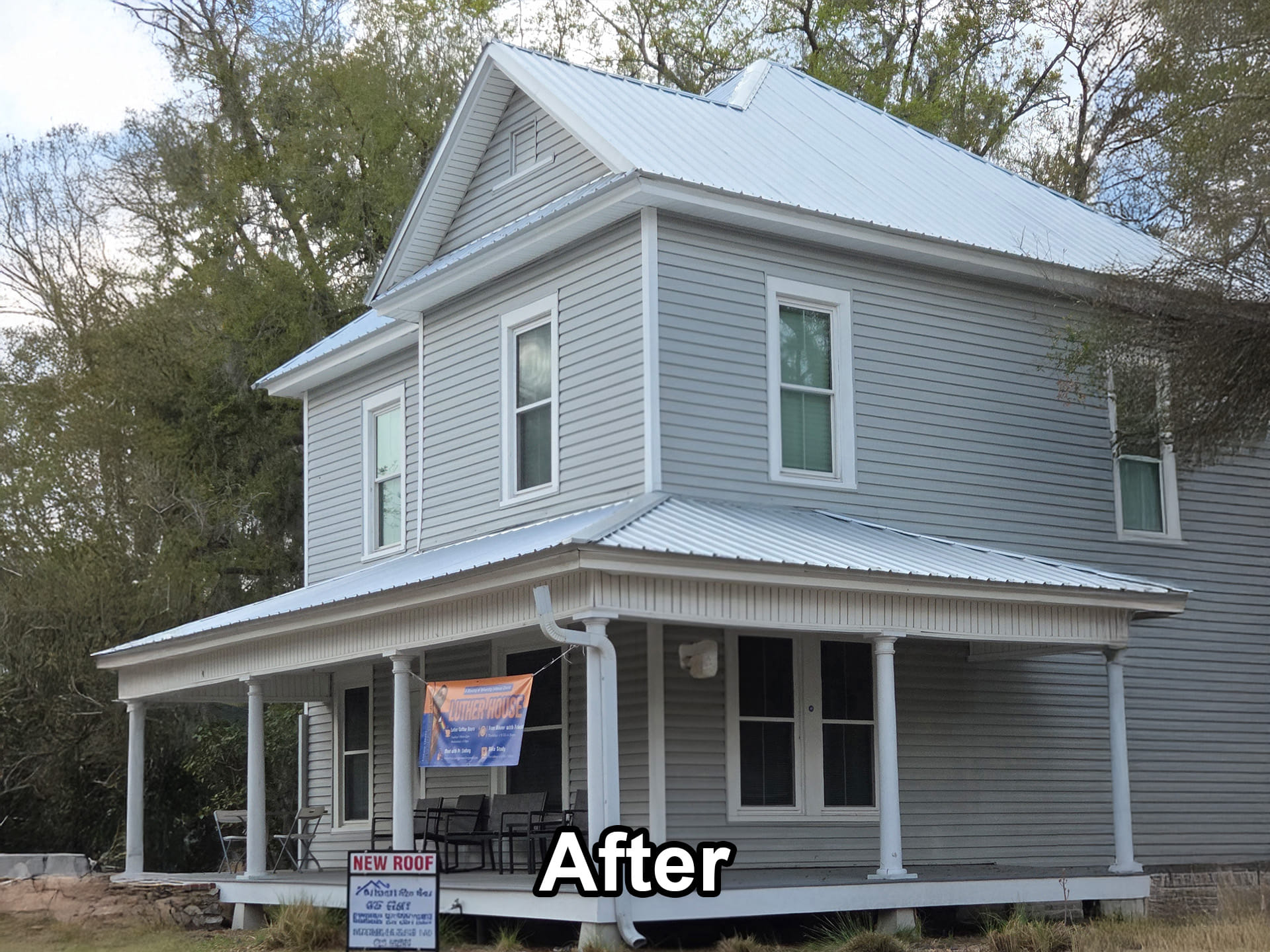 Warehouse roofing project using reflective coating system by Atlantic Roofing & Exteriors LLC in Gainesville Florida – Project gallery Atlantic Roofing & Exteriors LLC, Gainesville Florida
