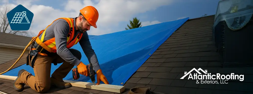 Get Fast Help With Emergency Roof Tarp Installation Services