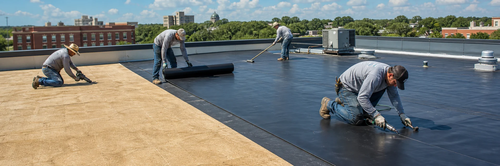 Step-by-Step EPDM Roof Installation in Gainesville