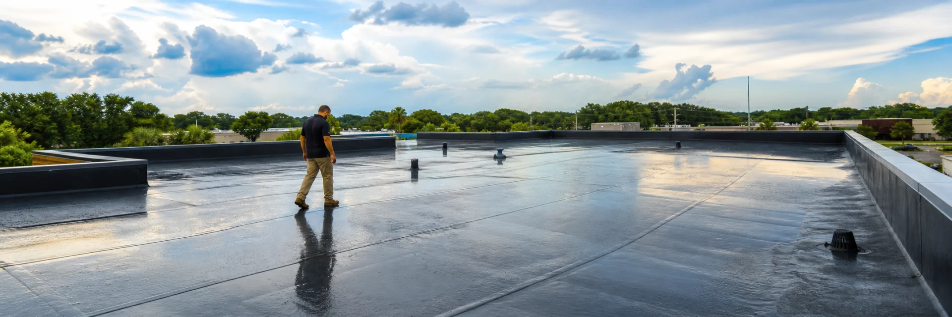 EPDM Rubber Roof Installation Services in Union County
