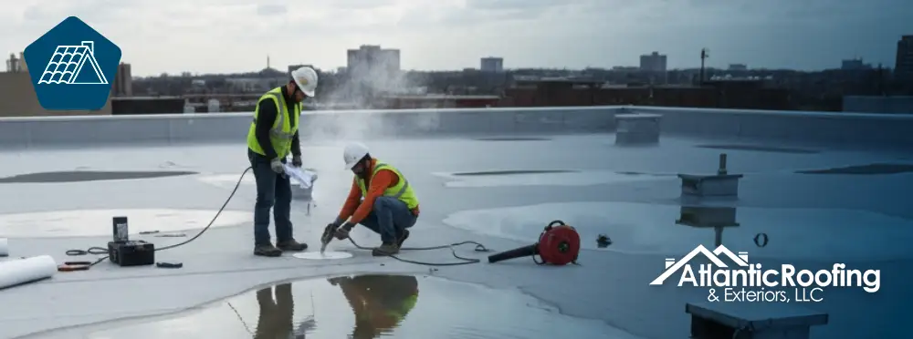 Flat Roof Ponding Water Correction Services in Gilchrist County